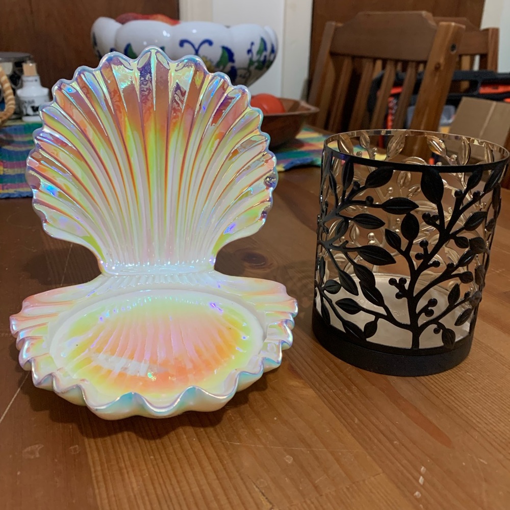 Bath and Body Works candle holders